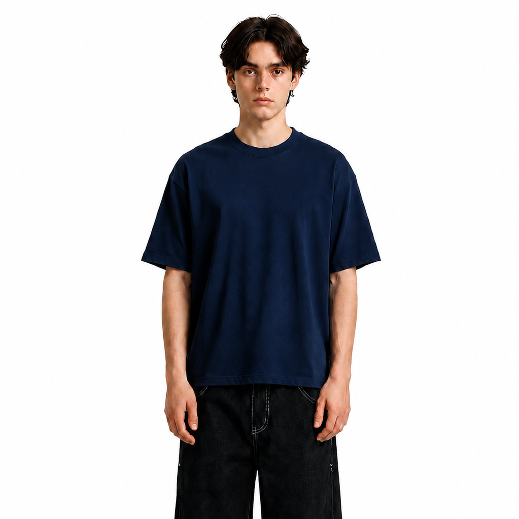 Over-Sized T-Shirt Blue