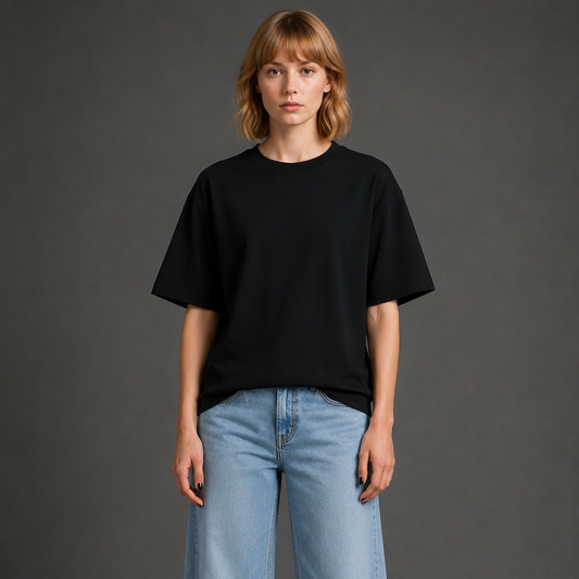 Over-Sized T-Shirt Black