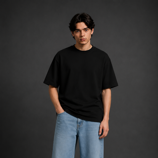 Over-Sized T-shirt Black