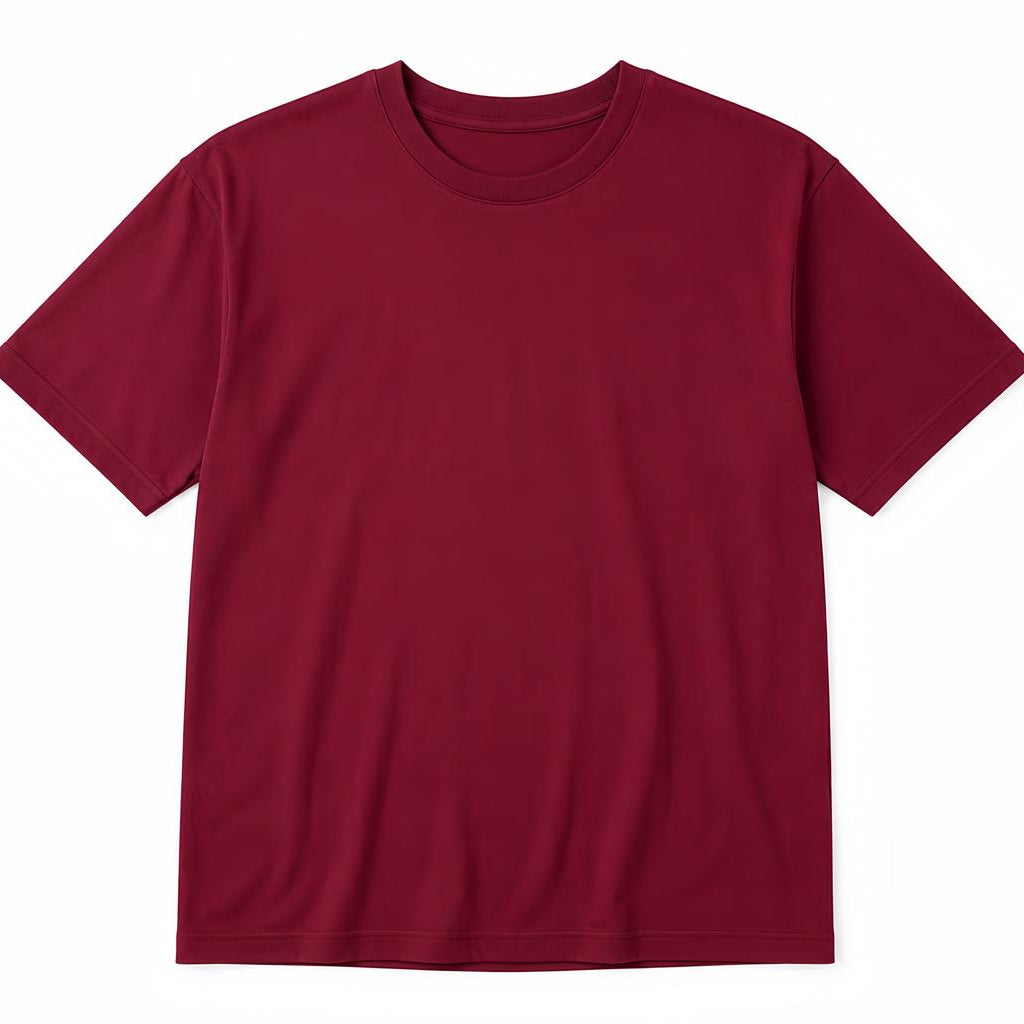 Over-Sized T- Shirt Mahroon